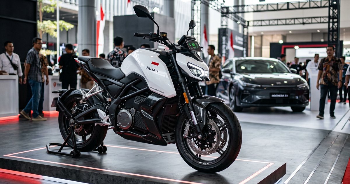 Motor Listrik Nasional Diluncurkan, Mobil Listrik Nasional Dibidik Produksi Massal 2028