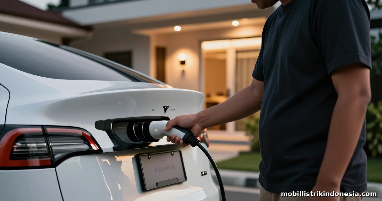 Biaya Cas Hyundai Ioniq 5 di Rumah Per Bulan? Hitung & Bandingkan Efisiensinya