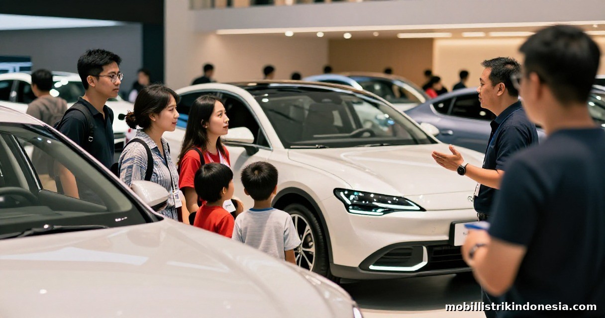 Di GIIAS, Mobil Listrik Tak Hanya Dipajang: Tempat Edukasi & Percobaan Langsung