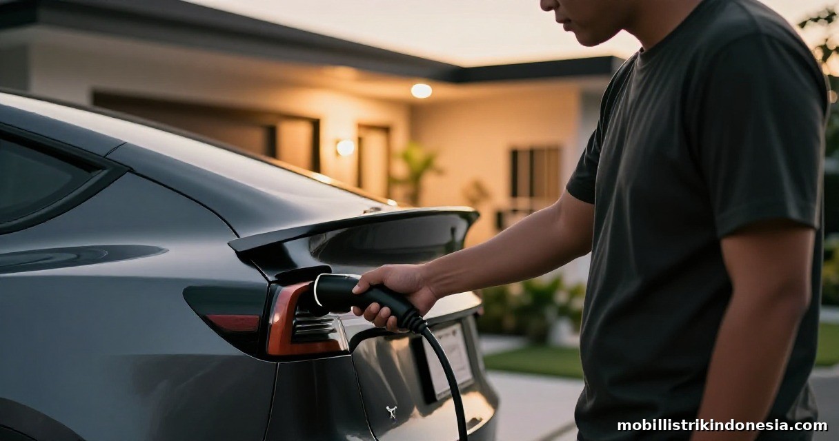 Hitung Biaya Cas Mercedes-Benz EQA di Rumah per Bulan: Realistis & Praktis