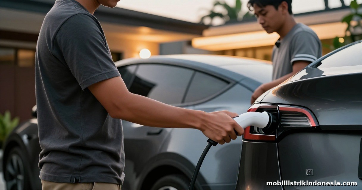 Tagihan Listrik Jadi Boros? Hitung Biaya Isi Daya Mobil Listrik di Rumah